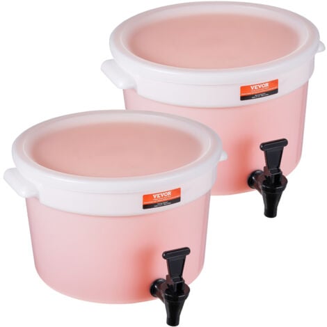 VEVOR Isolierter Getränkespender 8 Liter - Für Heiße & Kalte Getränke