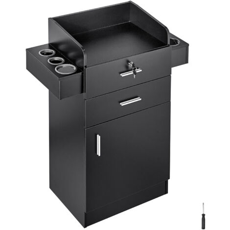 Wandschrank Für Friseursalon 40x30x48cm - 2 Schubladen, 50kg Tragkraft
