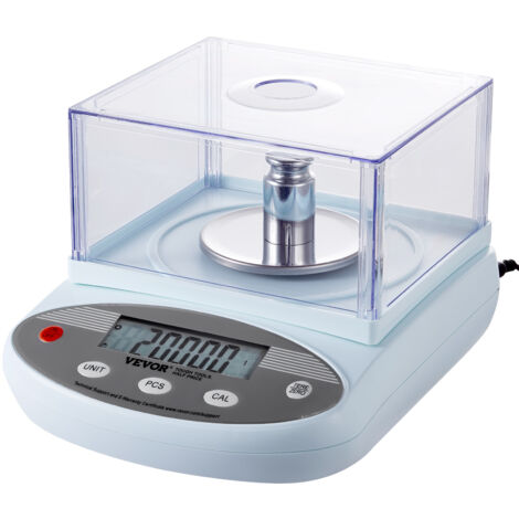 Analytische balans laboratoriumweegschaal 200g x 0,0001g 0,1mg met
