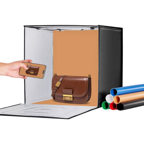 Fotostudio Leuchtkasten Mit Drehteller - Professionelle Schmuck Fotobox