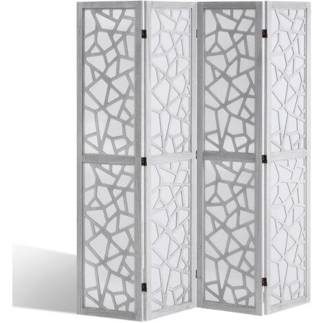 AKTOP Raumteiler Mit 3 Panelen – Faltbar, 178x250 Cm, Freistehend, Sichtschutz Für Büro & Wohnheim