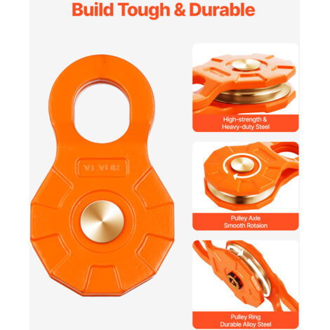 8TEN Umlenkrolle Für Ariens Hydro-Traktoren – Ersetzt OEM 21546442, 21546443, ID 7/16", OD 13 Cm, Höhe 4,6 Cm