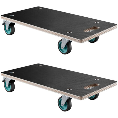 STAHLWERK Rollwagen TRS-250 ST 4er Set 250kg Tragkraft 58 x STAHLWERK Rollwagen TRS-250 ST 4er Set 250kg Tragkraft 58 x