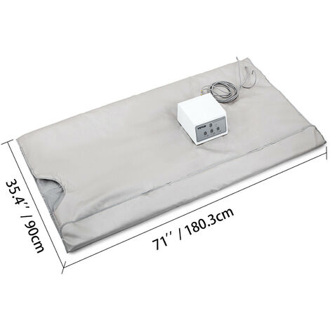 MIXIAO Infrarot Saunadecke 177x76cm - Saunatuch Waschbar Für Infrarotkabine