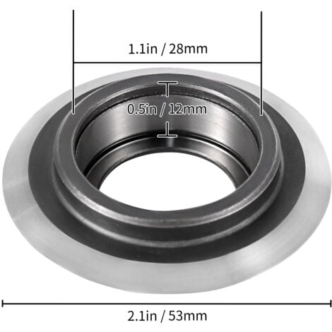 VEVOR Abisoliermaschine Klingen 4 Klingen Ein Set, Kabelabisoliermaschine Blätter 53 mm Außendurchmesser, Kabel Abisolierwerkzeug Ersatzklingen 28 mm Innendurchmesser, Kabelschäler Blätter Zubehör