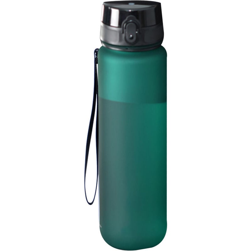Gobelet à eau pour sports de plein air, voyage, voiture, fitness, bouteille  d'eau en plastique - Pour le sport, la gym et la randonnée - Vert, 650 ml