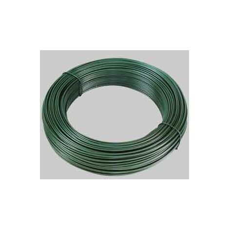 Kit 12x Tendifilo Plastificato Verde Per Recinzione, Rete, Stendibiancheria, In Metallo Da Giardino Per Pali| Set Da 12 Pezzi (12 Pz - Foto 7