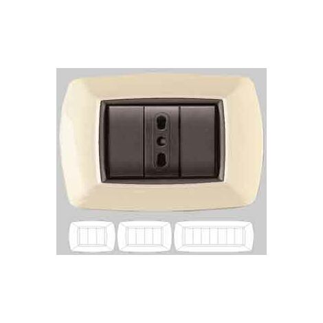 Elettrocanali – Mascherina Mylife 7 Moduli Avorio - Foto 11