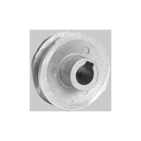 Puleggia A Gola Piatta In Resina - Compatibile Con CASTELGARDEN, HUSQVARNA, STIGA - Foto 3