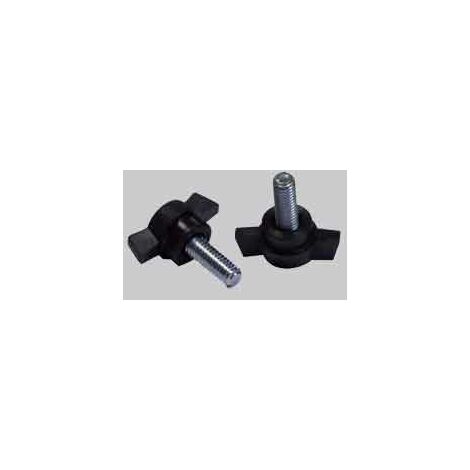 Maniglia Per Cabina Trattori - Universale In Zama Con Serratura | Nero | Made In Italy | Perno 8mm - Foto 9