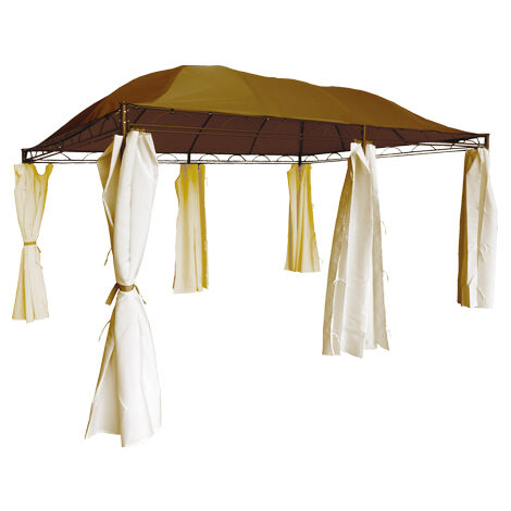 Telo Di Ricambio Per Gazebo In Acciaio Santo DOMIN - Pratico E Resistente - Foto 7