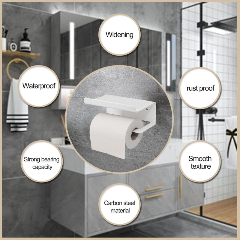 Distributeur De Papier Toilette En Vrac - Acier Inoxydable