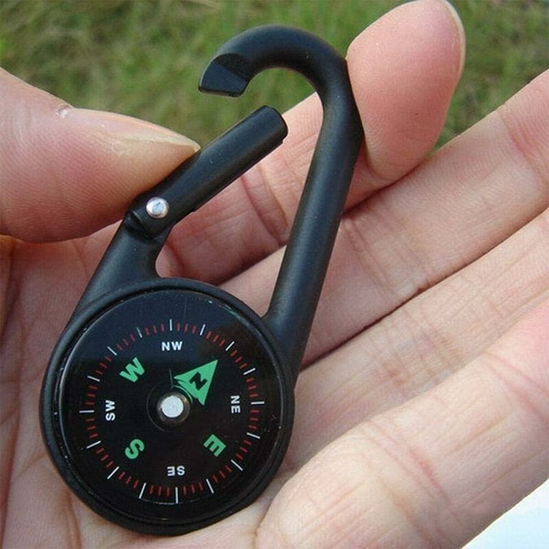 Montre De Poche En Métal À Couvercle Rabattable, Boussole Pour Camping,  Randonnée, Chasse, Bateau, Survie D'urgence En Plein Air - Boussole -  AliExpress