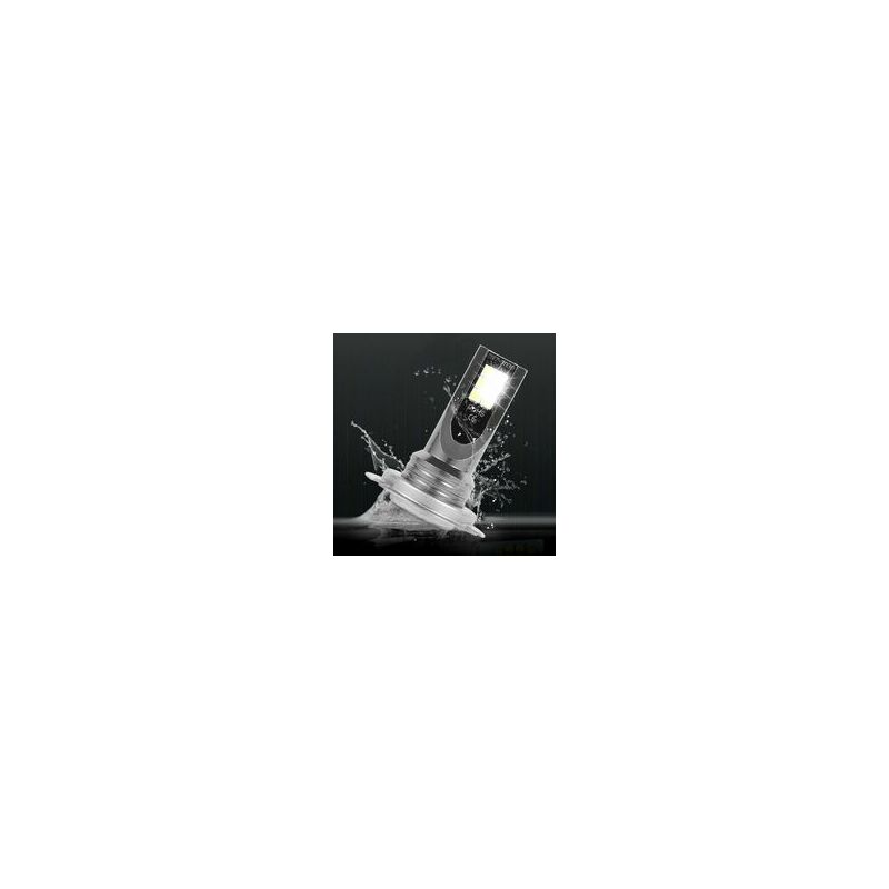 Pack 2 Ampoules led phare ventilées H10 Antierreur ODB 6000K E9