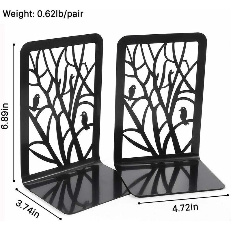 Serre-Livres Décoratifs WJnflQN - Céramique Lourde - Design Abstrait - Lot De 2 - Pour Étagères