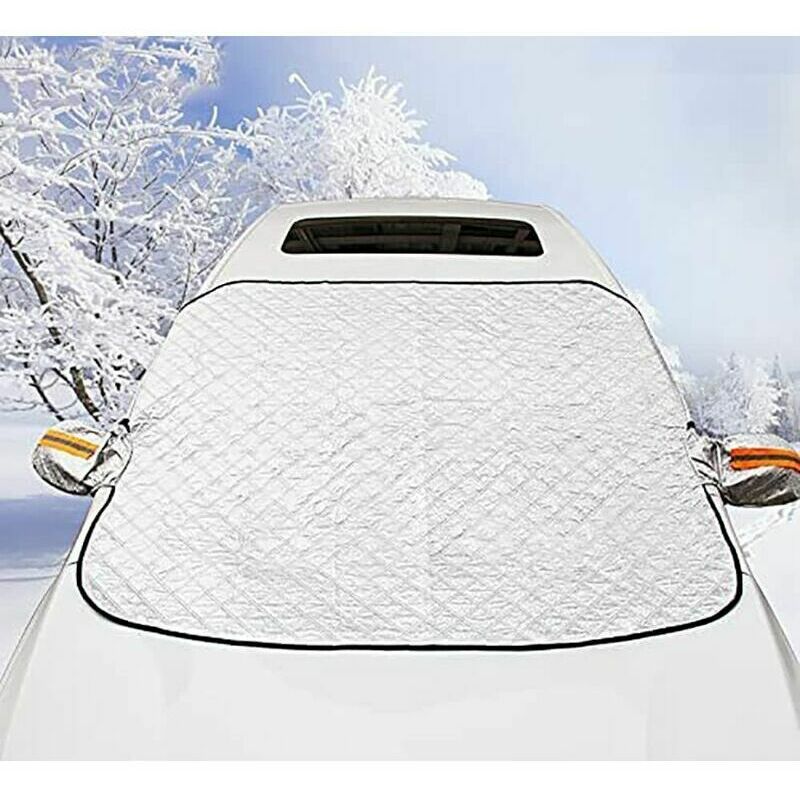 Protecteur de pare-brise de voiture Aimant d'hiver Protection contre la  neige Glace Poussière Givre