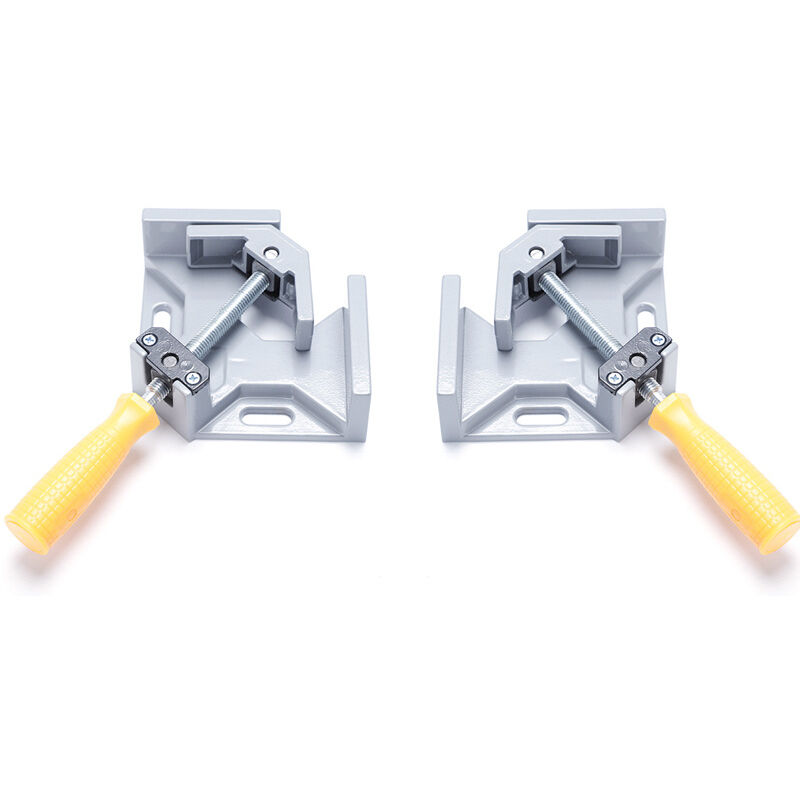 Serre-joint Angle 90° - Lot De 4 Pinces Aluminium | Pour Menuiserie Soudage Bricolage
