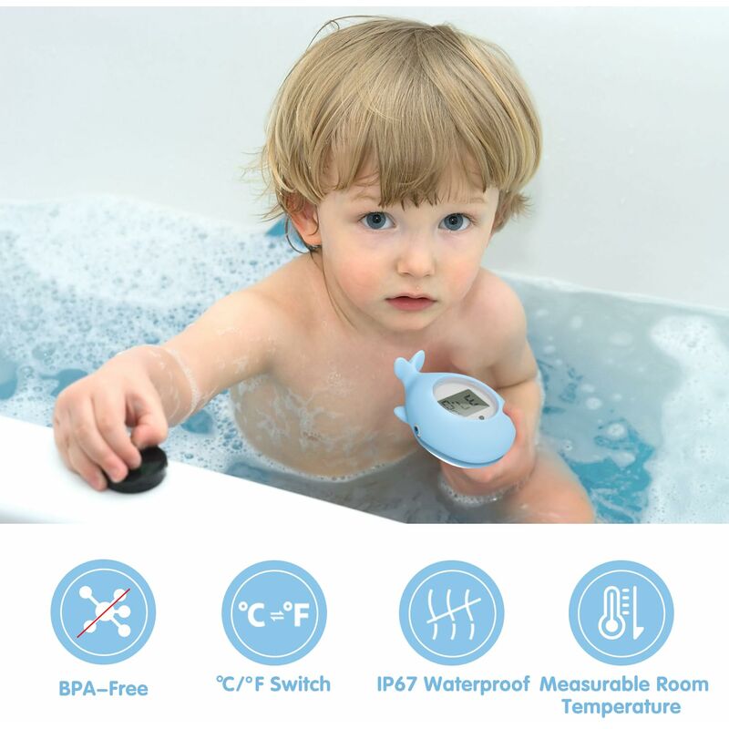 Thermomètre bain et chambre pour bébé - Bébé Dome