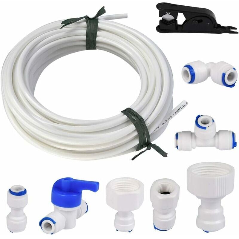 Clapet Anti-Retour Hilitand 12mm - Plastique Pour Eau, Air, Carburant | Pression Ouverture >0.015MPa