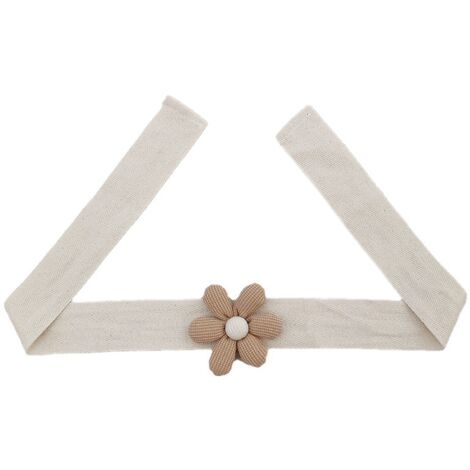 Lot de 2 embrasses de Rideaux Faites à la Main en Corde pour décoration de Bureau Maison(Fleurs)