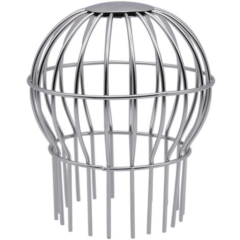 Grille De Protection Acier Inoxydable Pour Gouttière - 75 Mm, évite Les Débris, Drainage Rapide, Pour Toit Et Terrasse - 5