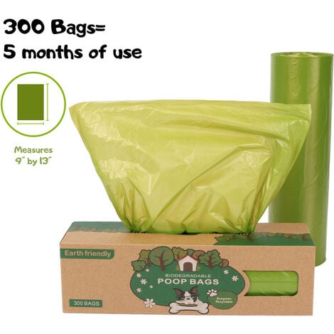 Rouleau de sacs biodégradables de 5 L