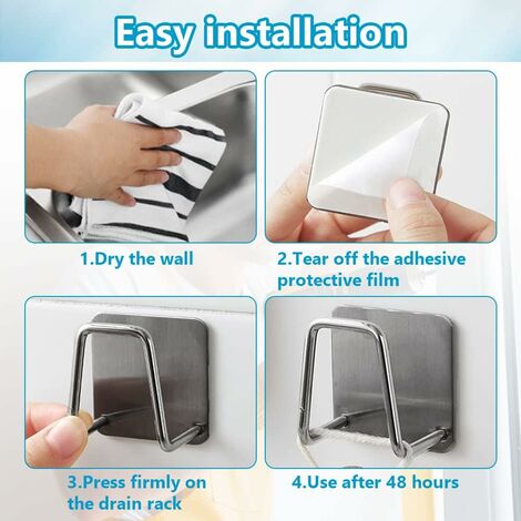 PORTE-SERVIETTES EN PAPIER Sous L'Armoire, Support Mural Pour Porte-Serviet8179 EUR 11,99