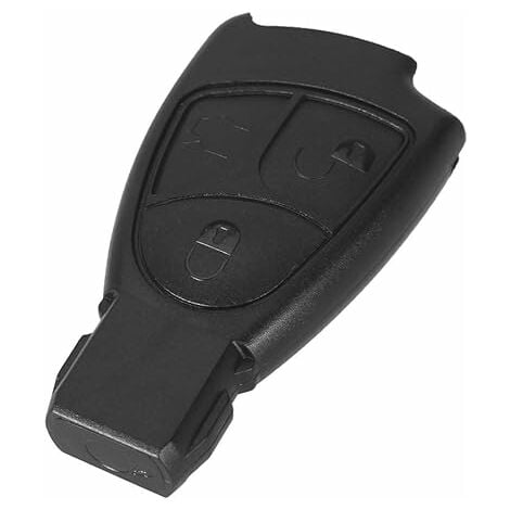Coque Rigide Clé Télécommande Noire pour Mercedes SLK (R171