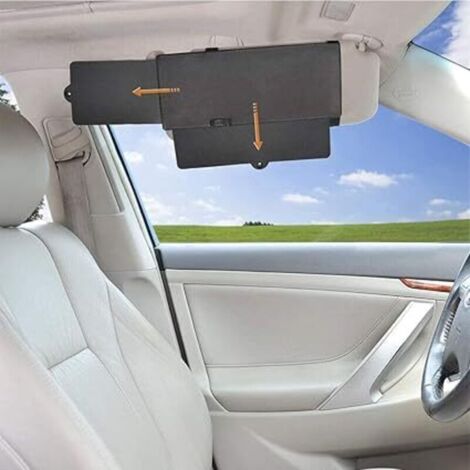 Extension De Pare-soleil Voiture Réglable – Anti-éblouissement Jour Et Nuit, Compatible Universel - 6