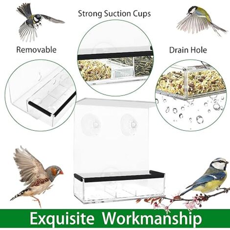 RENOOR angeoire à Oiseaux pour Extérieur, angeoires à Fenêtre