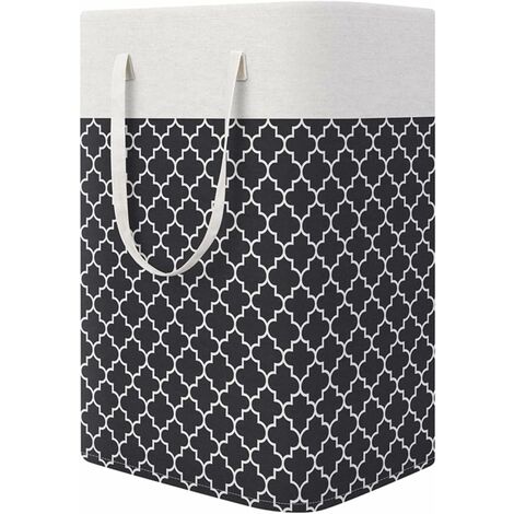 Panier à Linge Pliable 75L – Imperméable, Autoportant, Avec Poignées, Rangement Pratique Chambre/buanderie