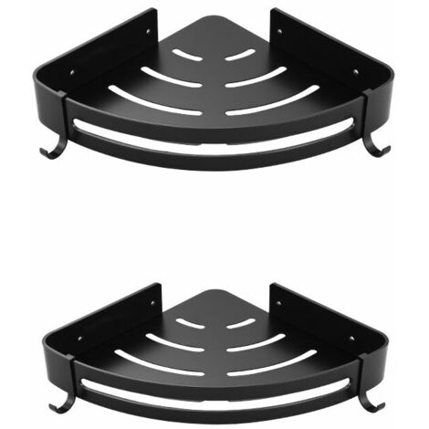 tesa® Aluxx panier d'angle, aluminium chromé, ceinture large - tesa