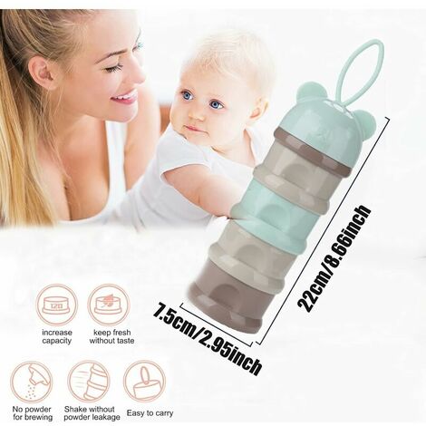 Distributeur De Lait en Poudre ,Portable Doseur De Lait 4, distributeur  lait en poudre bebe