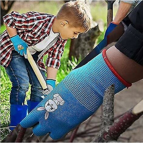 M)Gants de jardinage pour enfants, gants de jardinage pour tout-petits,  gants de travail dans