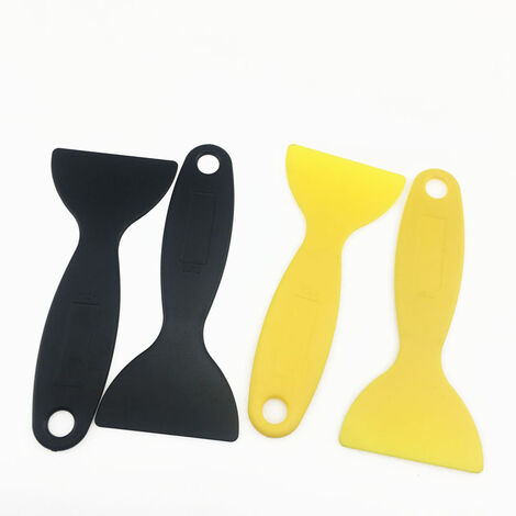 Set De 4 Spatules De Peintre Avec Manche En Plastique Antidérapant Spatule Pour