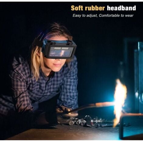 Lunettes de soudage à gradation automatique Lunettes de protection spéciales soudeur anti-éblouissement anti-yeux