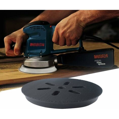 Plateau de ponçage de 150 mm - Pour ponceuse excentrique Bosch GEX 150 AC, PEX 15 AE, GEX 150 Turbo - 150 mm avec vis