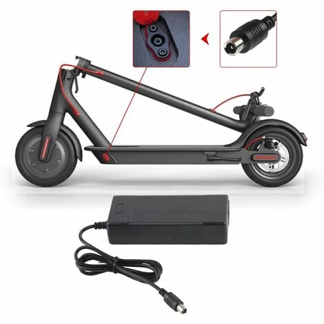 Chargeur pour Xiaomi M365 Ninebot Adaptateur de scooter électrique