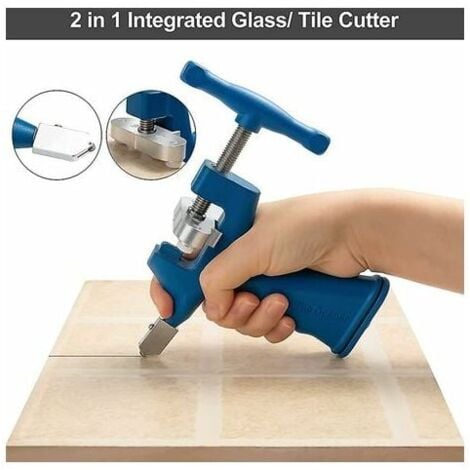Kit de coupe de carreaux de verre intégré 2 en 1, outil de coupe professionnel de 2 mm à 20 mm
