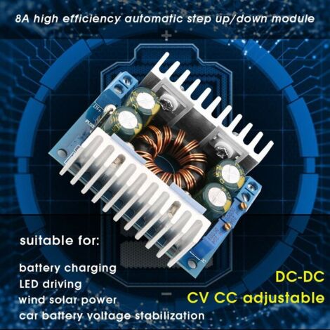Convertisseur DC/DC 12V à 48V 2A - Booster De Tension - Boîtier Alliage Aluminium IP67 - Pour Solaire, Véhicules, Affichage - 5