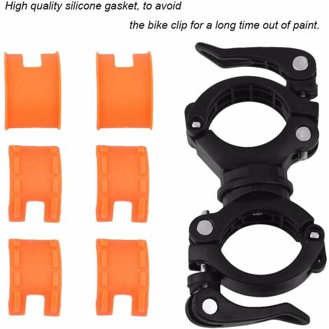 Lot De 2 Pinces Réfléchissantes Pour Pantalon De Vélo RAYMOND - Accessoire Sécurité Cycliste