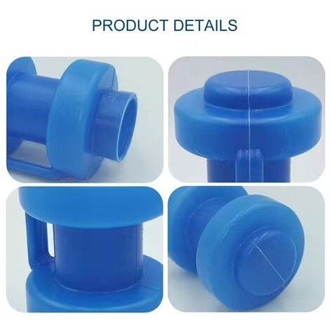 Embouts Trampoline - Lot De 8 | Ø25mm | Protection Filet | Sécurité Enfants
