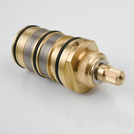 Robinet thermostatique de douche en laiton avec cartouche et poignée pour mitigeur de douche
