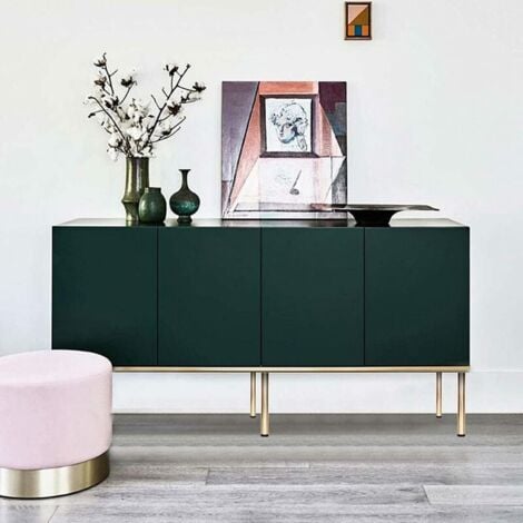 4 Pièces Pieds de Meuble Réglable 30cm Pied Canapé Moderne Pattes de Lits Doré Pieds Rechange pour Table Armoire