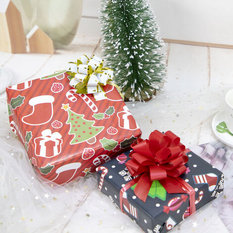 Nœuds Déco Voiture Mariage Ziyero - Lot De 4 | Organza élégant Pour Extérieur