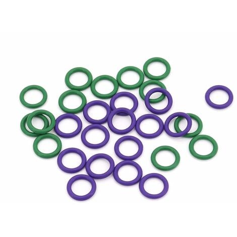 Coffret de Joints Toriques, 540 Pcs 18 Tailles Rondelles en Caoutchouc  Joints Assortiment Kit Vertes Violet