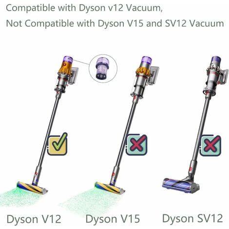 Lot de 2 filtres de rechange lavables pour aspirateur Dyson V12