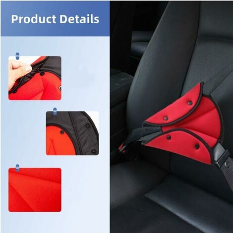 Boucle de protection de ceinture de sécurité pour voiture, 2 pièces, Clip  d'extension, convertisseur, accessoires