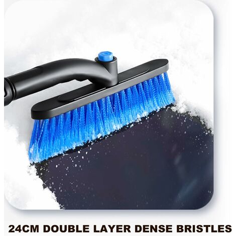 Pelle à neige pour voiture avec fenêtre pour balayer la brosse, dégivrage  du pare-brise, en plus du grattoir à glace - AliExpress