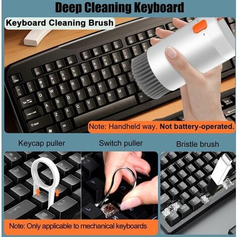 10-en-1 Kit Nettoyage Clavier Multifonction Keyboard Brosse